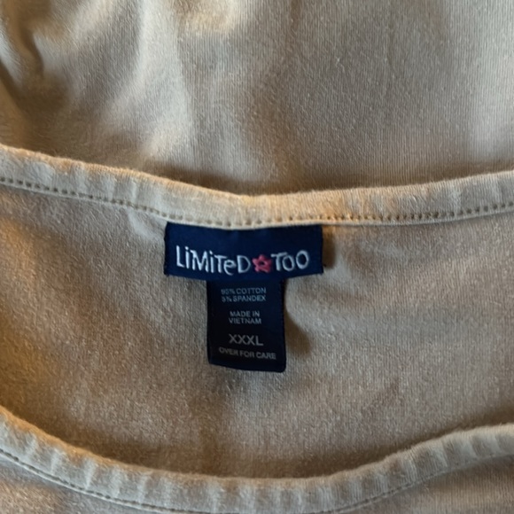 Limited too t shirt with one pocket/palm tree, size XXXL kids - Picture 5 of 5